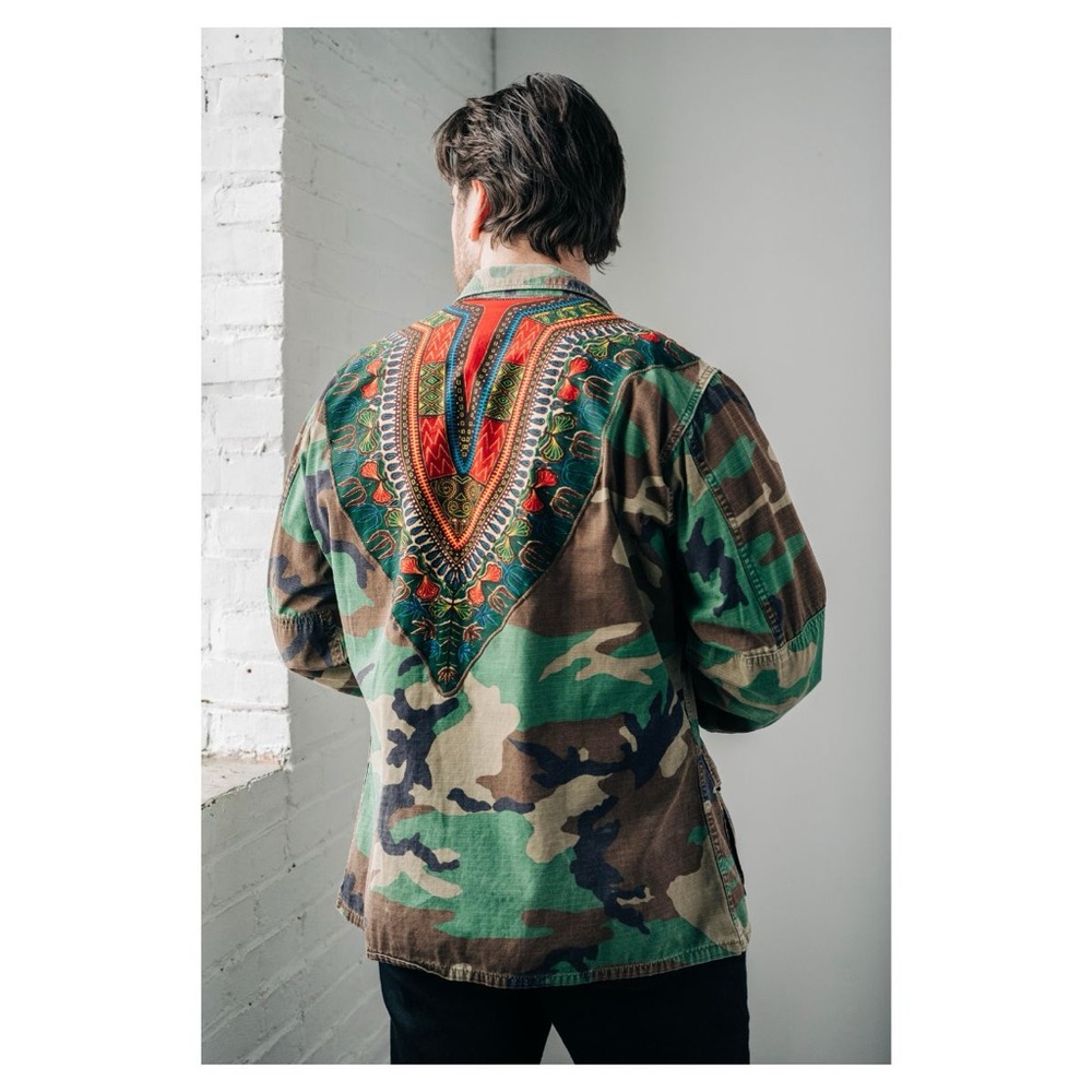 One-of-a-Kind Forager Co. Military Jacket – Handcrafted with Purpose